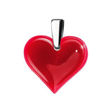 Lalique Amoureuse Beaucoup - Small Heart Pendant - Red Crystal 7772200