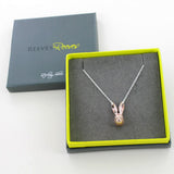Reeves & Reeves Silver  Hare Necklace BB94