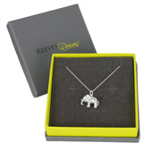 Reeves & Reeves Silver Elephant Necklace BB150