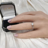 Platinum Certificated 0.39ct Diamond Shoulders Solitaire Engagement Ring