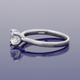 Platinum 0.90ct Certificated Round Brilliant Cut Diamond Solitaire Ring