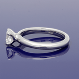 Platinum 0.70ct E SI1 Certificated Diamond Solitaire Ring