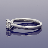 Platinum 0.50ct G VS1 Certificated Diamond Solitaire Ring