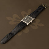 Pre-owned Patek Philippe Gondolo 18ct White Gold Manual Wind Leather Strap Watch, 5112-001G
