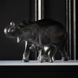 Lalique Sumatra Grey Elephant Sculpture 10491600 Limited Edition 221/288