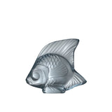 Lalique Angel Fish Sculpture Persepolis Blue Crystal 10673000