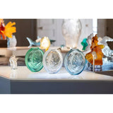 Lalique Koi Carpe Bud Vase - Persepolis Blue Crystal 10671500
