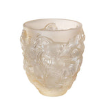 Lalique Rosetail Vase - Gold Luster Crystal 10684600