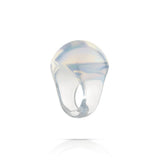 Lalique Cabochon Ring Opalescent 6550400