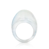 Lalique Cabochon Ring Opalescent 6550400