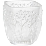 Lalique Muguet Votive Clear Crystal Candle Holder 10709200