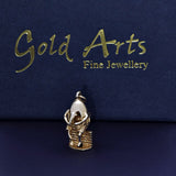 Pre-owned 9ct Yellow Gold Humpty Dumpty Charm 1973