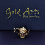 Pre-owned 9ct Yellow Gold Vintage Teapot Charm