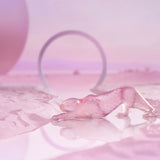 Lalique Rose Nebula Zeila Panther Large - Pink Luster Crystal 10801900