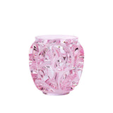 Lalique Rose Nebula Tourbillons Small Vase - Pink Luster Crystal 10801400