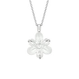 Lalique Small Fleur de Neige Pendant 10610000