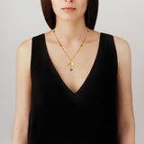 Lalique Ginkgo Small Necklace - Antinea Crystal 10762600