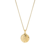 886 The Royal Mint - 886 Caustic Tower Pendant with 18' Chain in 18ct Yellow Gold