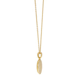 886 The Royal Mint - 886 Caustic Tower Pendant with 18' Chain in 18ct Yellow Gold