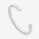 886 The Royal Mint - 886 Poem Cuff in Sterling Silver - Medium