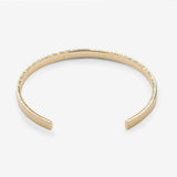 886 The Royal Mint - 886 Poem Cuff in 9ct Yellow Gold - Small
