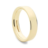 886 The Royal Mint - 886 Band Medium Ring in 9ct Yellow Gold