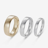 886 The Royal Mint - 886 Band Medium Ring in 9ct Yellow Gold