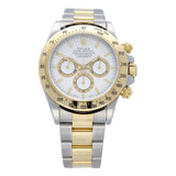 Pre-Owned Rolex Daytona 16523 1999 White Dial Two-Tone Automatic Watch