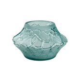 Lalique Caldera Small Vase Votive - Persepolis Blue Crystal 10829700