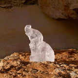 Lalique Baby Elephant Sculpture Clear Crystal 10829100