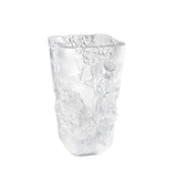 Lalique Pivoines Vase Large Size Clear Crystal 10708400