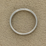 9ct White Gold Sapphire & Diamond Channel Set 3mm Half Eternity Ring