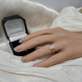 18ct Yellow Gold Laboratory-Grown 1.5ct Oval Cut Diamond Solitaire Ring