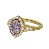 18ct Yellow Gold One of A Kind Ring Exclusive John Dyer Starbrite Sapphire & Diamond