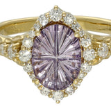 18ct Yellow Gold One of A Kind Ring Exclusive John Dyer Starbrite Sapphire & Diamond