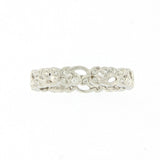 Ungar & Ungar 18ct White Gold 0.18ct Diamond Daisy Chain Eternity Ring