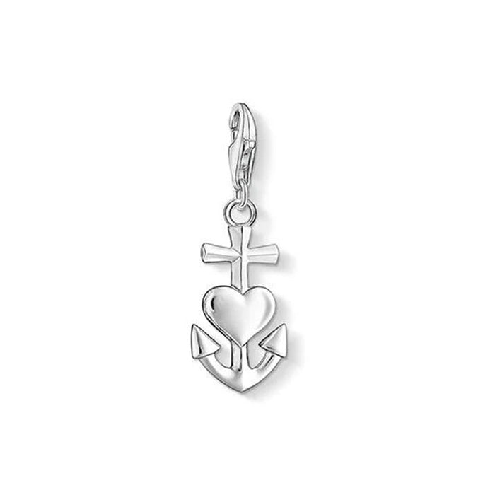 Thomas Sabo Charm Club Silver Faith Love & Hope Charm 0083-001-12
