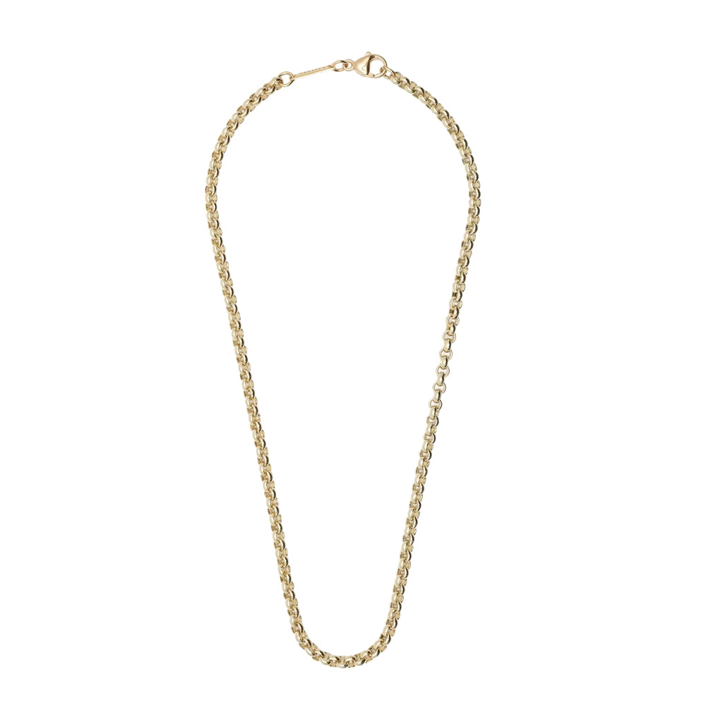 886 The Royal Mint - 886 Belcher Chain in 9ct Yellow Gold 16"