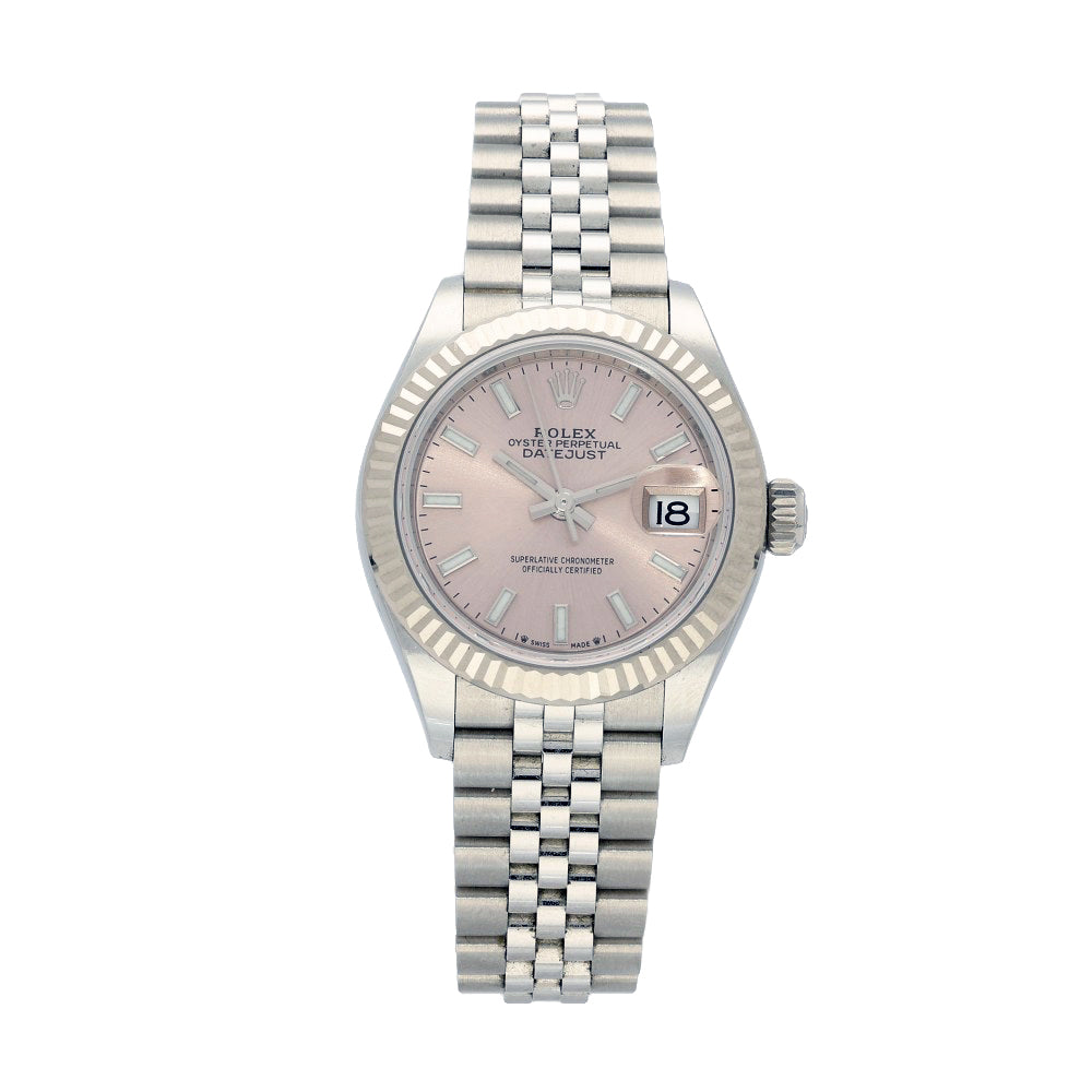 Pre-Owned Rolex Datejust 279174 Pink Dial 2021 28mm Watch
