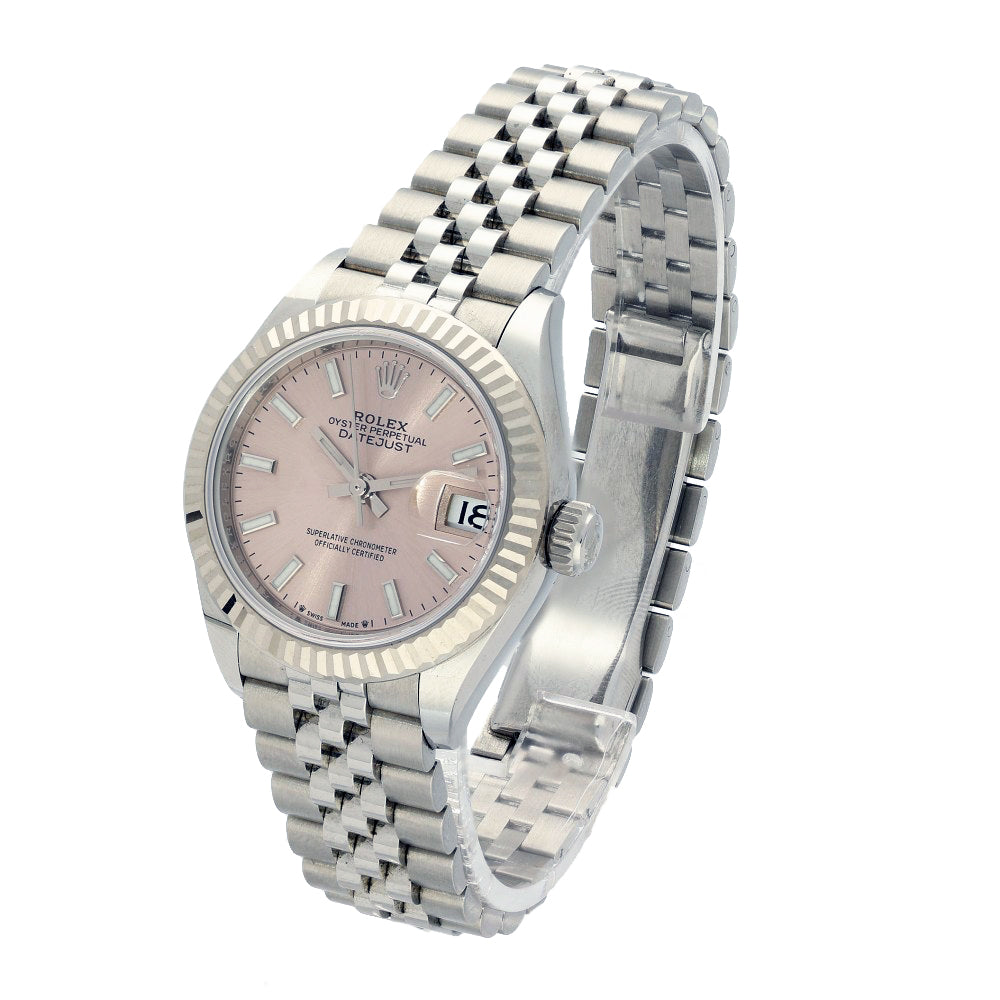 Pre-Owned Rolex Datejust 279174 Pink Dial 2021 28mm Watch