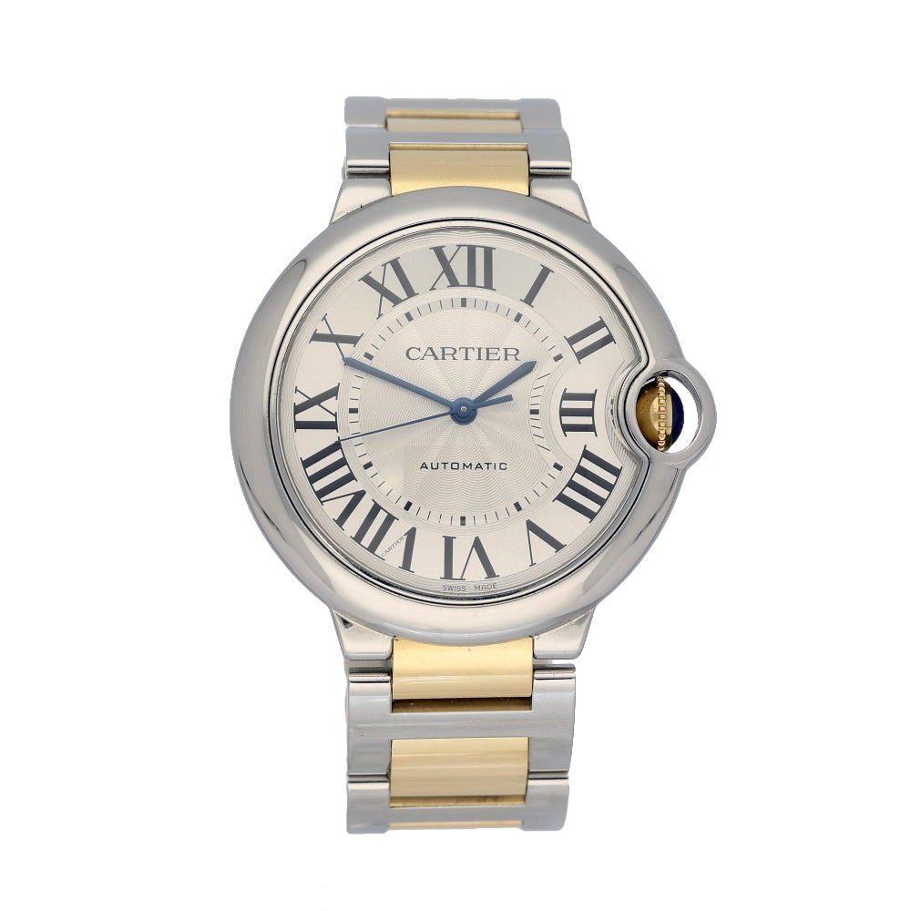 Pre-owned Cartier Ballon Bleu 3284 Mid Size 36mm Watch