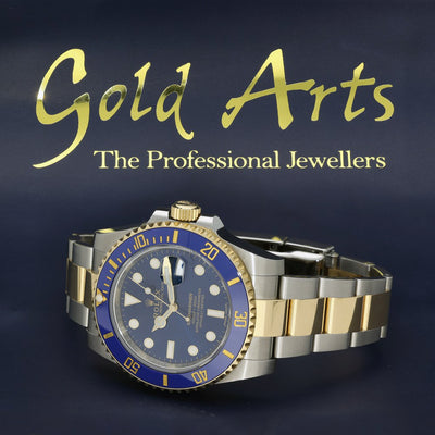 Pre-owned Rolex Submariner "Bluesy" 116613LB 2019 Watch