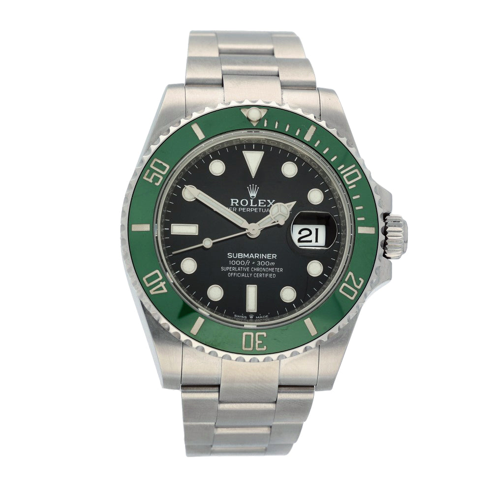 Pre-owned Rolex Submariner 41mm 126610LV "Starbucks" 2022 Watch