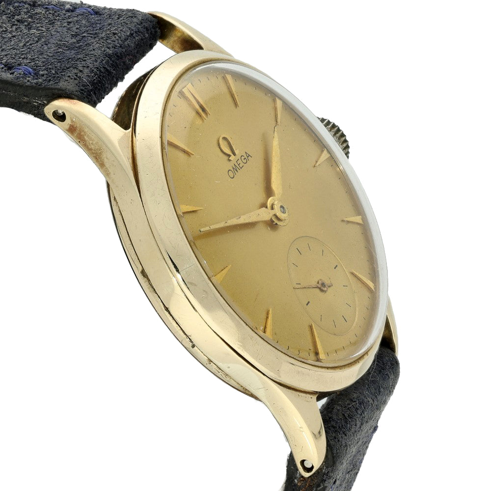 Omega 9ct Yellow Gold Champagne dial 1960's Watch