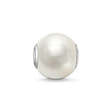 Thomas Sabo Silver Karma Bead White Pearl K0004-082-14