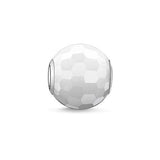 Thomas Sabo Silver Karma Bead White Jade K0007-588-14