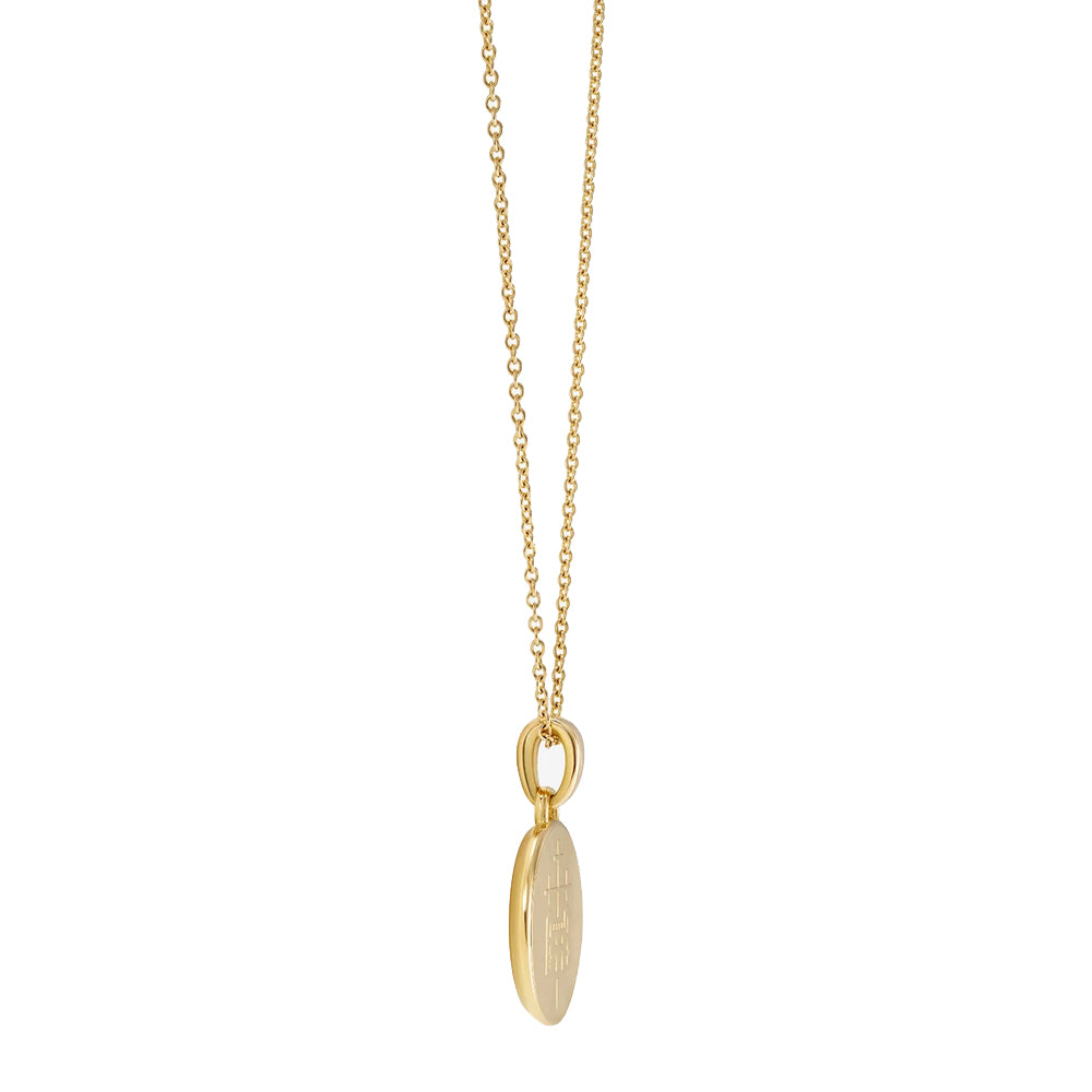 886 The Royal Mint - 886 Caustic Tower Pendant with Chain in 18ct Yellow Gold