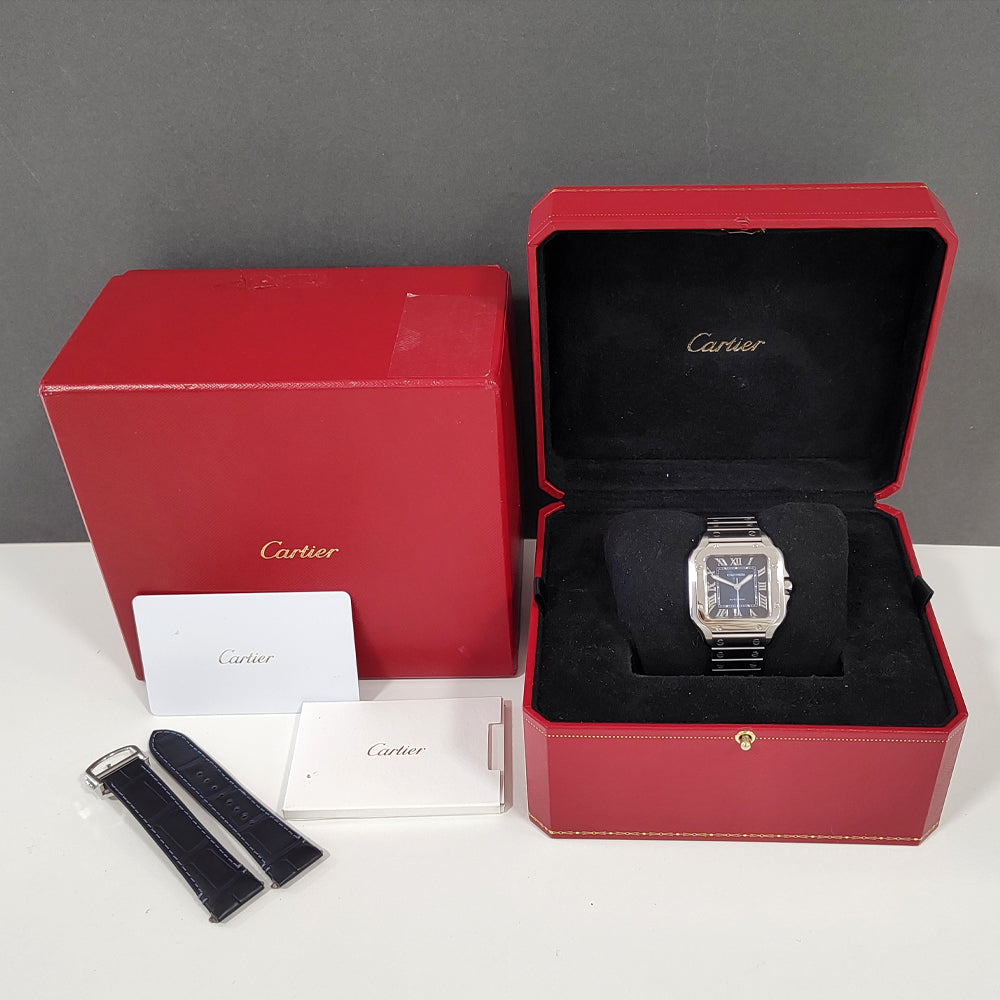 Preowned Cartier Santos M 4075 Watch