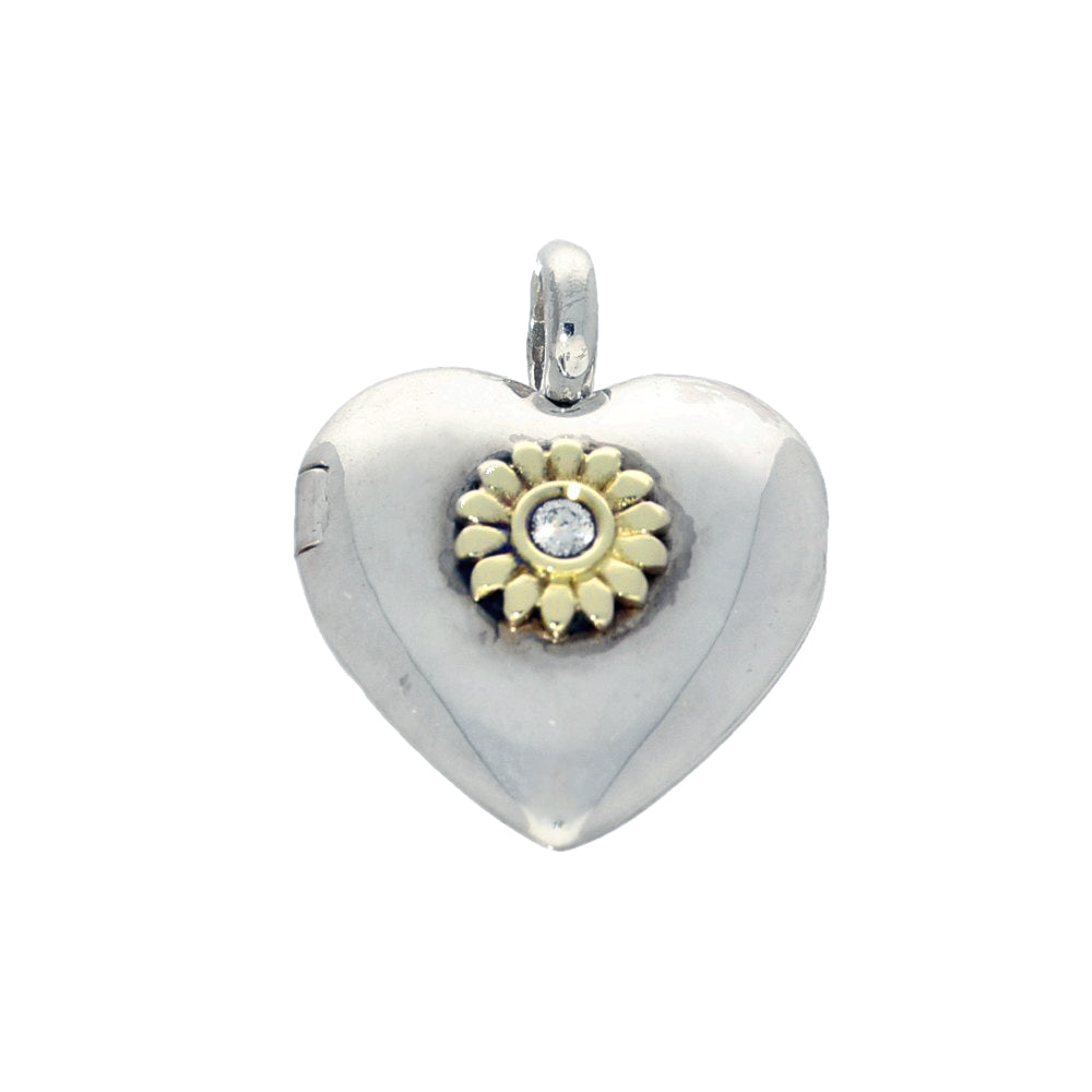 Thomas Sabo Silver Sweet Diamond Heart Locket Pendant PE0008-179-14