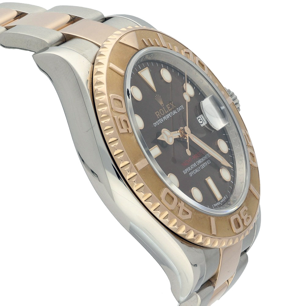 Pre-owned Rolex "Chocolate" Yacht Master 40mm 116621 2018 Watch